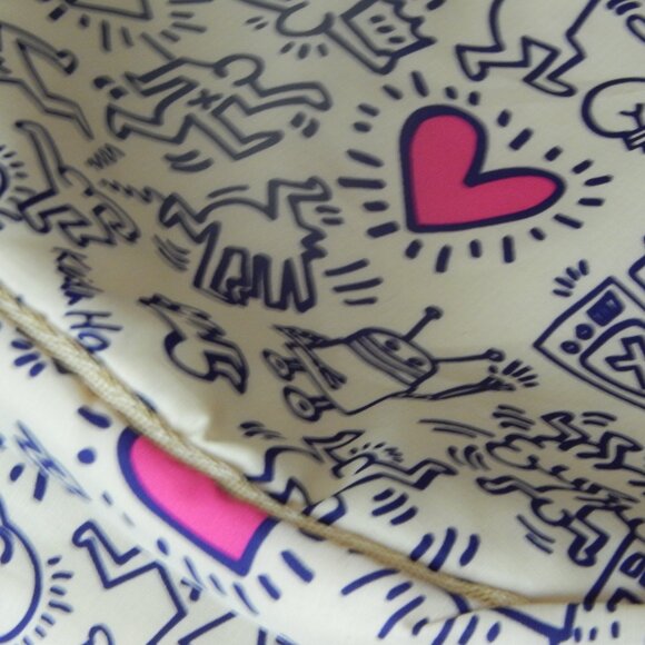 Keith Haring Inspired Design Fanny Pack Like New, Big Size. - Picture 3 of 5